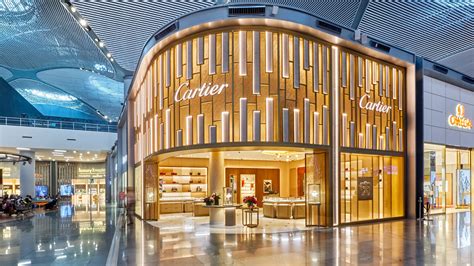 cartier store istanbul airport.